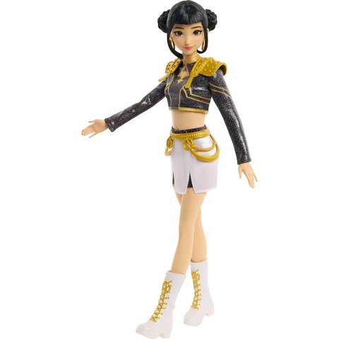 Детские куклы KPop Demon Hunters HUNTR/X Zoey Golden Singing Doll in Removable Outfit and 5 Posable Joints