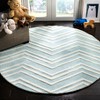 Safavieh Kids Wave SFK910 Hand Tufted Indoor Rugs - Safavieh - 2 of 3