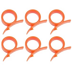 Chef Craft 2pc Plastic Orange Peeler Tool Set - Easily Peel Oranges and Grapefruit - 1 of 3