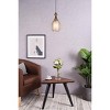 Elegant Lighting Miya 1 Light Brass Pendant - 2 of 4
