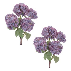 Hydrangea Floral Spray (Set of 2) - 1 of 4