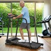 Foldable Walking Treadmill for Seniors with Extended Handrails, APP Control Option, Portable Design, 300LBS Weight Capacity - 2 of 4