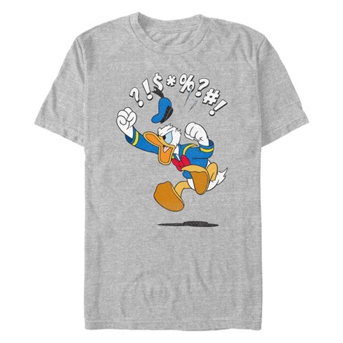 Men's Mickey & Friends Donald Duck Angry Jump T-Shirt - image 1 of 4