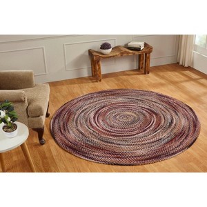 Ombre Collection 100% Cotton Chenille Super Soft & Plush Reversible Indoor Area Utility Rug - Better Trends - 1 of 4
