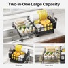 Hachikiko Expandable Dish Drying Rack - Large Kitchen Countertop Drainer for Plates, Bowls & Utensils, Space-Saving & Rust-Proof - 4 of 4