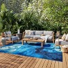 Nourison Color Splash Contemporary Indoor/Outdoor Flatweave Rug - 2 of 4