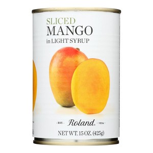 Roland Products - Roland - Mango Slices In Light Syrup - Case of 12 - 15 oz - 1 of 3