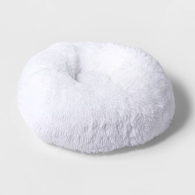 Fur Comfort Round Dog and Cat Bed - S - Wondershop™