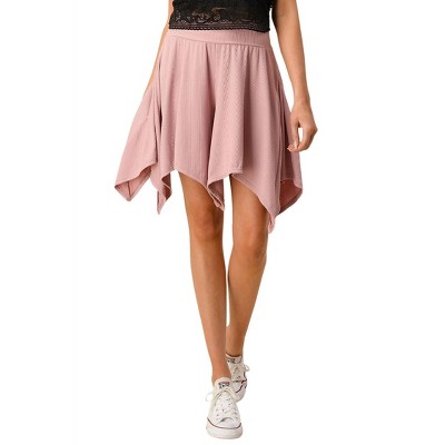 Women's Flowy Asymmetrical Shorts - Blumin