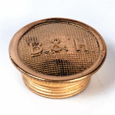 Brass B&H Logo Rayo Filler Cap