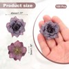 Unique Bargains Artificial Silk Washable Fade-Resistant Wedding Faux Flower Wall DIY Crafts 100 Pcs - 2 of 4