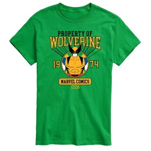 Men's - Marvel - Property of Wolverine Short Sleeve Graphic T-Shirt - 1 of 4