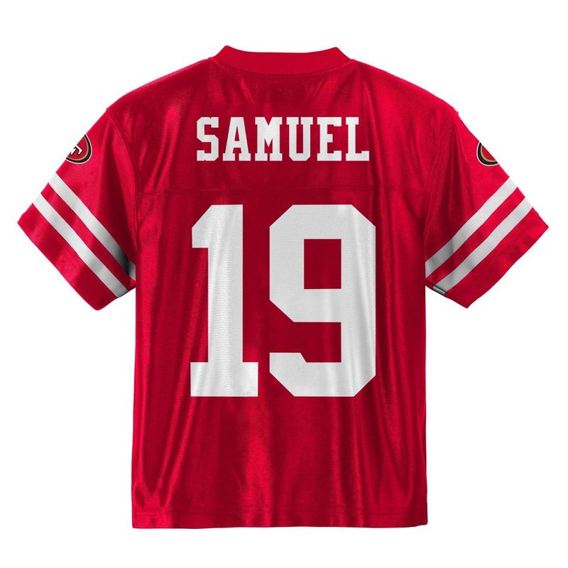 NFL San Francisco 49ers Toddler Boys&#39; Short Sleeve Samuel Jersey, 3 of 4