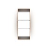 Vynxaria Modern 3-Tier Wood Frame Shoe Storage, Stylish and Functional Design - 2 of 4