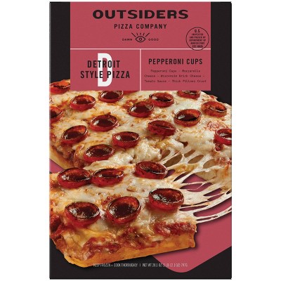 Outsiders Pizza Company Detroit Style Pepperoni Frozen Pizza - 28.1oz