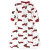 Hudson Baby Plush Long-Sleeve Sleeping Bag, Sack, Wearable Blanket, Christmas Tree Truck, 0-9 Months - 3 of 4