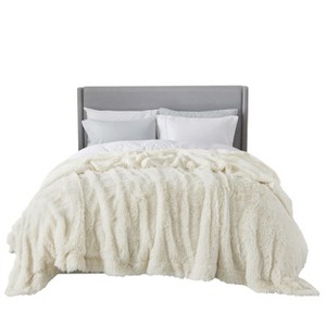 Bedsure | PV Fleece Blanket  a Chic Addition with Brushed Longfur - 1 of 4