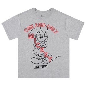 Ladies Mickey Mouse Fashion Shirt - Disney Mickey Mouse Embroidery Tee - Mickey Mouse Tee - 1 of 4