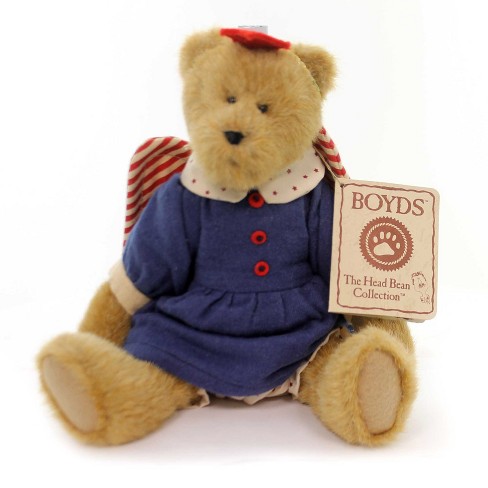 Boyds Bears Plush Betsie AngelStar Ornament Teddy Bear Christmas Wings 562403 for sale online 