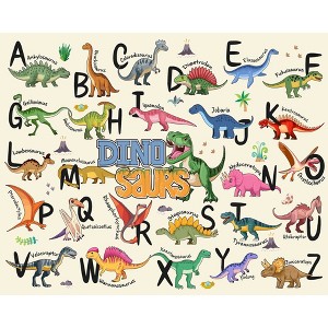 Kids Educational Area Rugs for ABC Alphabet, Numbers, Map, Soft Non-Slip Washable Classroom Rug Toddler Kids Room Decor - 1 of 4