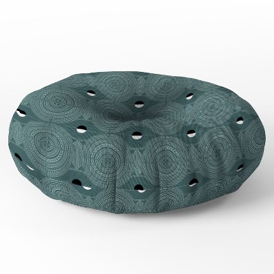 Iveta Abolina The Pine And Mint Round Floor Pillow - Deny Desings