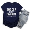 Simply Sage Market Soccer Is My Favorite Season Short Sleeve Tee - 3 of 4