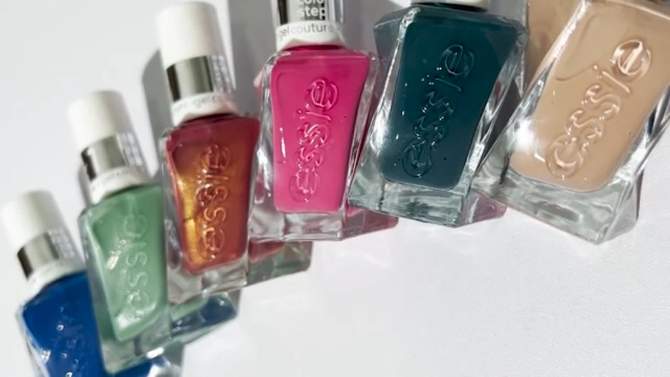 essie Gel Couture Be Dazzled Collection Vegan Nail Polish - 0.46 fl oz, 2 of 13, play video