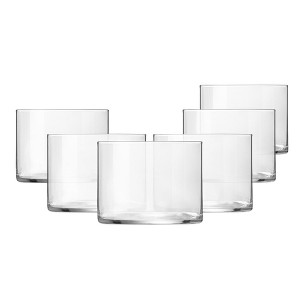 Luigi Bormioli Top Class 7.75 Oz. Aperitivo Glasses - Set of 6, SON.hyx Lead-Free Crystal, Break Resistant & Dishwasher Safe - Elegant Minimal Design - 1 of 4