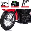 24V Electric Dirt Bike,250W Electric Motorcycle with LED Light,Up to 14MPH & 60 Minutes - 4 of 4