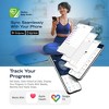 Nautica Body Tracker Digital Bathroom Scale, Bluetooth-Enabled Smart Scale with BMI, Body Fat, Muscle Mass Tracking, Syncs with Smartphone App, 440Lbs - 3 of 4