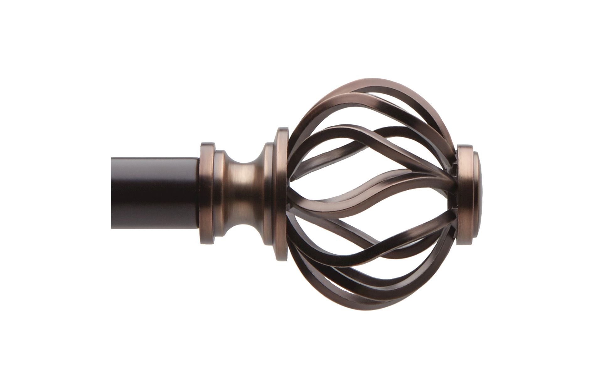 Loft by Umbra Cagio Curtain Rod - Oil Rubbed Bronze