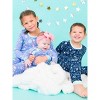 RuffleButts SoftSnooze Big Girls Ruffle Long Sleeve Pajama Set - 4 of 4