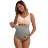 INSPIRE CHIC Women's High Waist Maternity Briefs Butt Lifter Seamless Comfortable Pregnancy Ladies Panties - 4 of 4