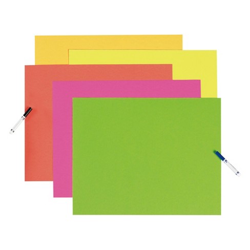 Poster Board, 50 Sheets IMAGE 10 Assorted Colors A3 Size Railroad Board,  11.7 16.5 Inches Blank Graphic Display Board for Arts, Crafts, exhibits and