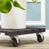 Stockroom Plus 24 Pack 2 inch Swivel Caster Wheels Set with Rubber Base, Plate & Bearing for Cart, Furniture Moving - 2 of 4