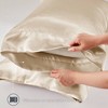 Gracie Mills Coralie 2-Peice Satin Pillowcase Set - 3 of 4