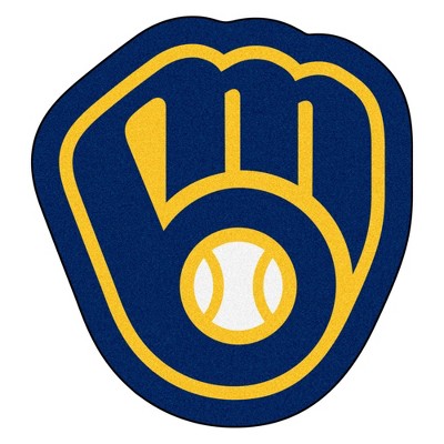 MLB Milwaukee Brewers 30"x33" Mascot Rug