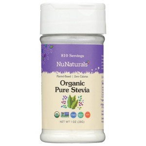 NuNaturals Organic Pure Stevia - 1 of 2