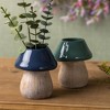 Melrose Garden Mushroom Planter (Set of 2) - 2 of 4