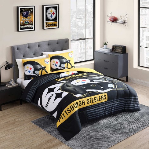 COMFORTER SET DRAFT-STEELERS