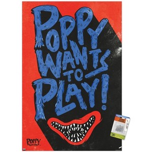 Trends International Poppy Playtime - Poppy Wants To Play Unframed Wall Poster Prints - 1 of 4