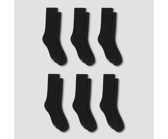 Buy Men s Athletic Socks 6pk C9 Champion Black 6 12 Online at desertcartCyprus