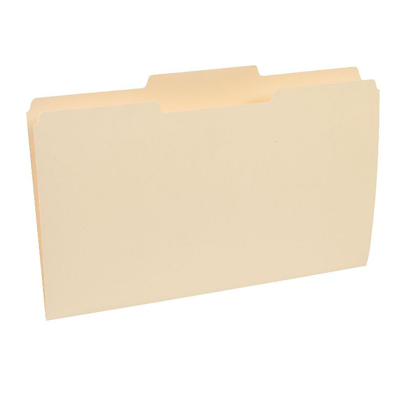 Staples Top-Tab File Folders 1/3 Cut Manila Legal-Size 24/Pack 235408/TR58116, 2 of 7