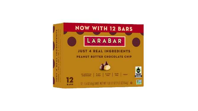 Larabar Peanut Butter Chocolate Chip Protein Bar, 2 of 8, play video