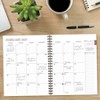 Willow Creek Press Karma is a Cat 2025 8.5"x11" Softcvr Weekly Planner: Spiral Binding, January-December, All Ages - 4 of 4