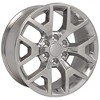 OE Wheels CV92 20 Inch Rim Fits Sierra 1500 Honeycomb Style 6x139.7 20x9 Polished - Hollander 5656 (1) - 3 of 4
