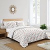Sweet Jojo Designs Full/Queen Comforter Bedding Set Mod Arrow Pink Green and Grey 3pc - 2 of 4