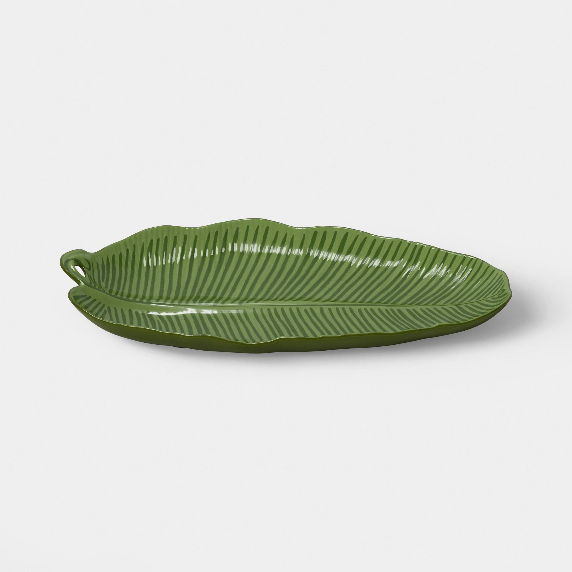 Figural Palm Leaf Platter - Threshold™