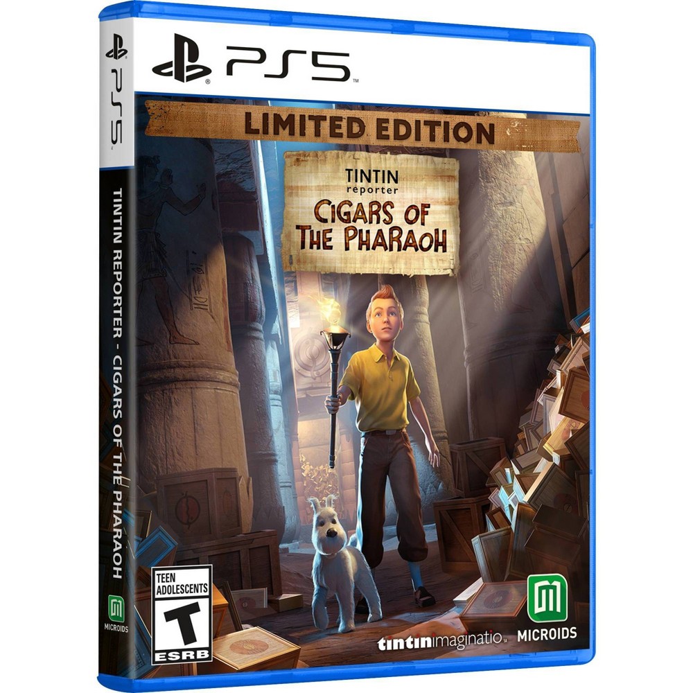 Photos - Console Accessory Sony Tintin Reporter: Cigars of the Pharaoh Limited Edition - PlayStation 5 