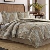 California King 4pc Raffia Palms Comforter Set Brown - Tommy Bahama ...